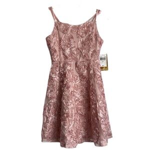 Emerald Sundae Girls Pink Dress NWT‎ Size: Medium